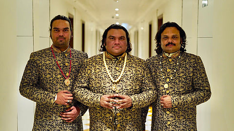 The renowned Qawwali trio, Niazi Nizami Brothers